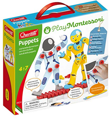 Quercetti - Play Montessori Puppets - Handpuppen