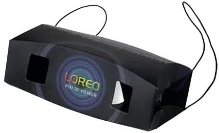3D Pixi Loreo Viewer - Freihändiger Parallelbetrachter für Computermonitor oder Drucke