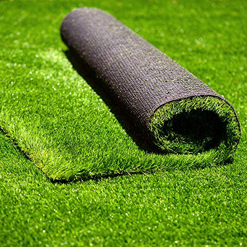 Conscience Trading Artificial Grass 6 FT x 8 FT (48 Square ft) Synthetic Thick Lawn Astro Turf Synthetic Turf Mat Carpet Perfect for Indoor/Outdoor Fake Grass Rug