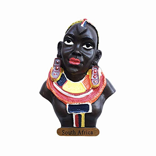 Süd-Afrika-3D-Kühlschrankmagnet, Kunstharz, Reise-Souvenir, handgefertigt, Dekoration für Zuhause und Küche, Südafrika, Kühlschrankmagnet, Sammlung, Geschenk