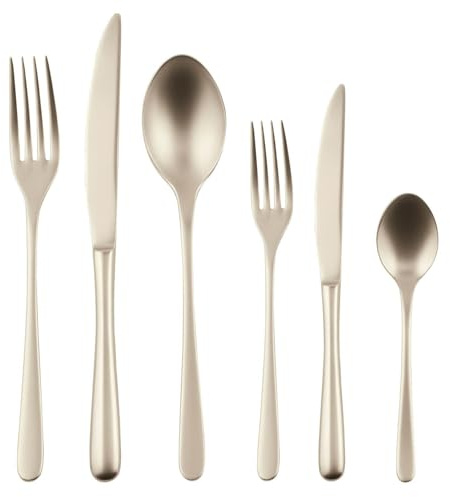 Taste Antique Besteck 36tlg.Vh. Edelst./PVD Champag. [SP]