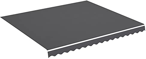 Tidyard Markisenbespannung Markisenrahmen Terrassen-Sonnenschutz Markisen Markisenstoffen Ersatzstoffe,Wasserabweisend,UV-beständig, witterungsbeständig,Staub-schmutzabweisend