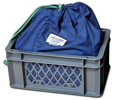 Wärmeanwendung mit 4 kg Wenea Raps in FlexiSack und Lagerbox