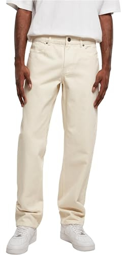 Urban Classics Jean Colored Loose Fit Pantalons, Sable Blanc, 42 Homme