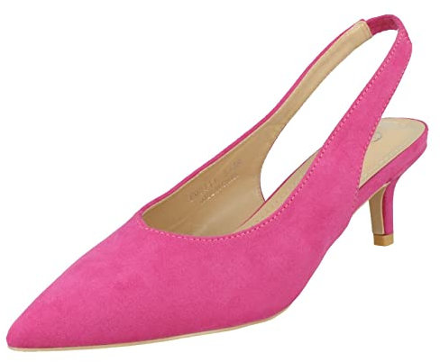 Tacones de aguja para mujer F9R0111, rosa fucsia, 41 EU