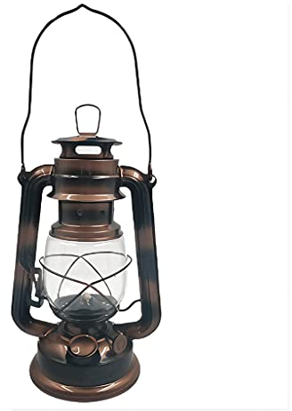 Klassiker Öllampe 24cm Petroleumlampe Hängende Öllampe Laterne Innen- und Außengebrauch Öllampe Vintage Design Windlicht tragbar
