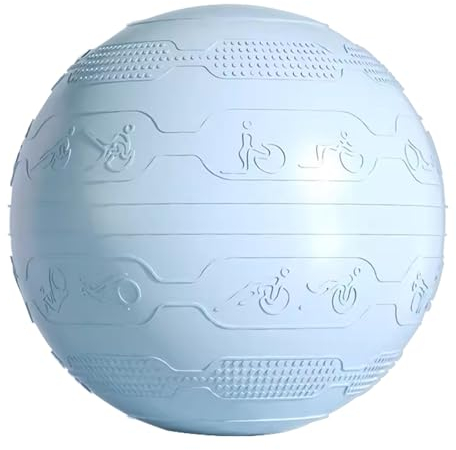 RajoNN Pilatesball, Gymnastikball, Yogaball, 65 cm, Stabilitätsballstuhl, großer Geburtsball in Fitnessstudioqualität für Schwangerschaft, Fitness, Gleichgewichtstraining und Physiotherapie