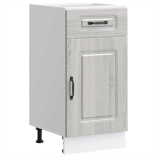 vidaXL Mueble bajo de Cocina Kalmar Gris Sonoma Madera de ingeniería