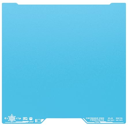 BIQU CryoGrip Pro Frostbite Panda Build Piastra per Bambu-Lab H2D/H2S | 3D Stampanti Ambiente Temperatura Stampa Fredda Piastra 355x346mm, Doppio Lato Grosso Textured Molla Foglio D'acciaio