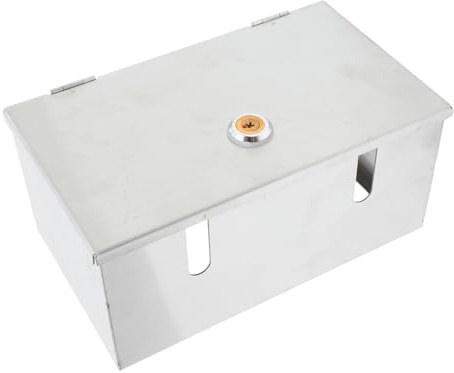 LIFKOME Resistente alle intemperie, con chiusura a chiave, 2 prese, scatola di sicurezza per la protezione delle prese da parete