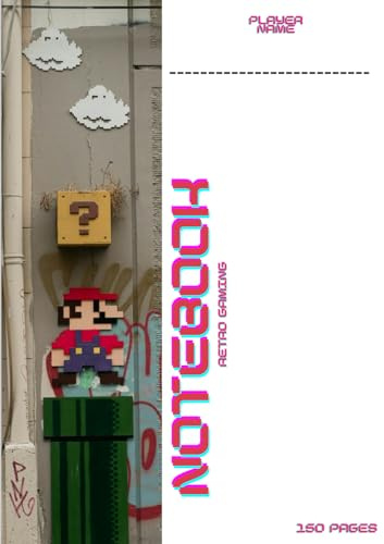 Retro Gaming Notebook: Vintage Video Game-Inspired Journal for Kids, Gamers, and Creative Minds: 150-Page Gamer Sketchbook | Cool 80s Arcade Style ... School, or Gift | 8.27 x 11.69 Interior Pages