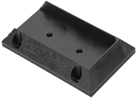 Tnfeeon Staffa per Ringhiera per Terrazza Confezione da 40 con Viti, Montanti e Accessori Connettori in Plastica ABS per Pali in Legno 2x4 2x6, Staffa per Ringhiera per Corrimano Esterna per Scale