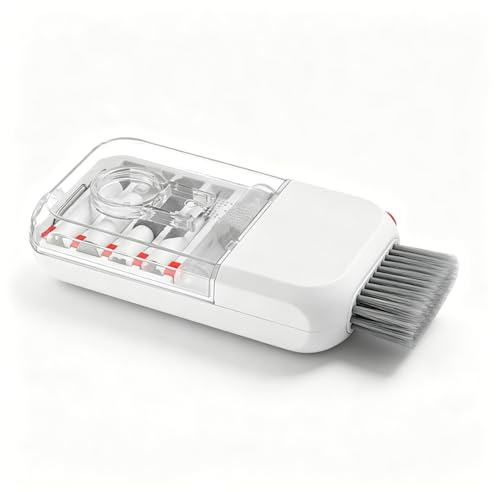 Sxhlseller Kit de Limpieza de Teclado 14 en 1, Herramienta de Limpieza de Ordenador Portátil para Auriculares, Estuche de Almacenamiento Portátil Compacto, Soporte de Teléfono para