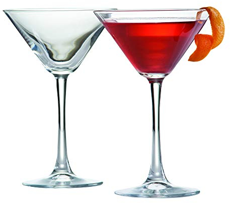 Ravenhead Entertain Set Of 2 Martini Glasses 20cl