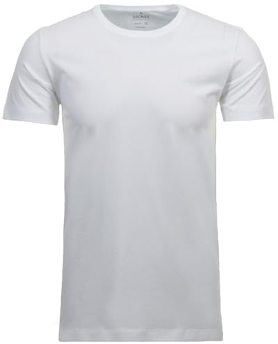 RAGMAN Herren 2 T-Shirt Doppelpack Bodyfit mit Rundhals
