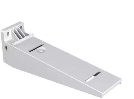 Unex 66403 U23X Soporte Horizontal Aislante, Gris, 60mm Altura x 400mm Ancho, Paquete de 4
