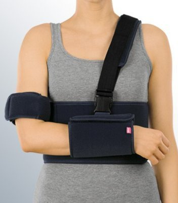 medi Arm fix Schulter-Immobilisations-Orthese Gurtbreite, 6cm Umfang 85-25, Grau, 500 g
