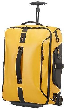 Samsonite Paradiver Light - Reisetasche/Rucksack mit 2 Rollen S, 55 cm, 51 L, Gelb