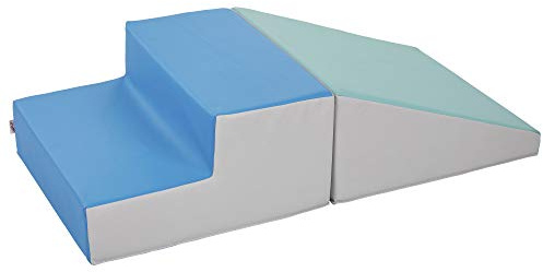 ECR4Kids Softzone Little Me Climb and Slide, Toddler Playset, Contemporary, 2-Piece