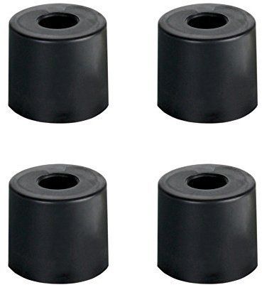 Adam Hall Hardware 4913 M4 AH - 4er Set Gummifuß 38 x 33 mm schwarz im Beutel