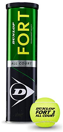 tennisball Fort All Court Gummi/Filz gelb 4 Stück 4 stück gelb junior,unisex