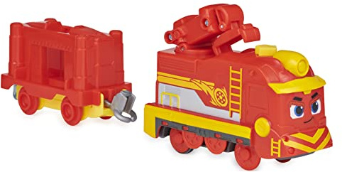 Mighty Express Motorisierter Zug Frachter Nick mit Güterwaggon - batteriebetriebener Zug zur beliebten TV-Serie, ab 3 Jahren