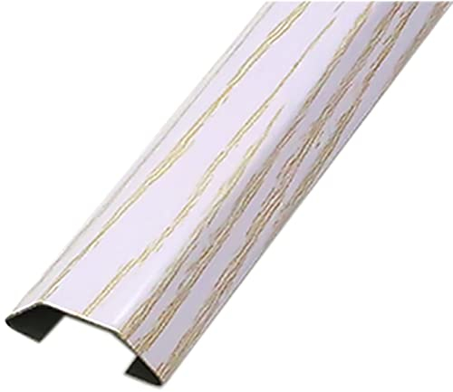 Kabelkanal Kabelschlauch Kabelmanagement Kabel-Kabel-Hider Weiße Holzmaserung, Breit/schlank Wasserdicht Klebstoff Draht-Organizer, Außentür RV Camper, Metall, Antiker Stil