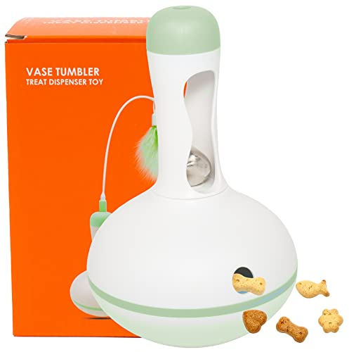 Hundespielzeug Wobbler Tumbler mit Süßigkeiten, Farbe grün - Intelligenz, spielen mit Ihrem Hund