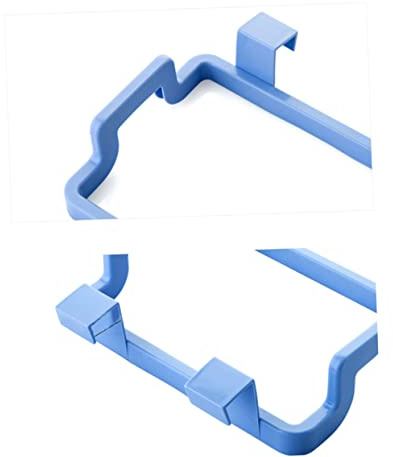 Cabilock Soporte Práctico de de Cocina Basura Azul para Bolsas de Plástico Removible Estante Almacenamiento para Armario y Cajón