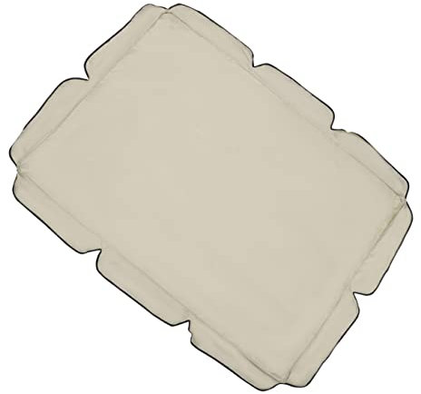 VANZACK Schaukelabdeckung Für Gartenmöbel Uv Schutz 190 Stück 132cm Beige Elastisches Band Für Einfache Befestigung Staubschutz Für Outdoor Nutzung