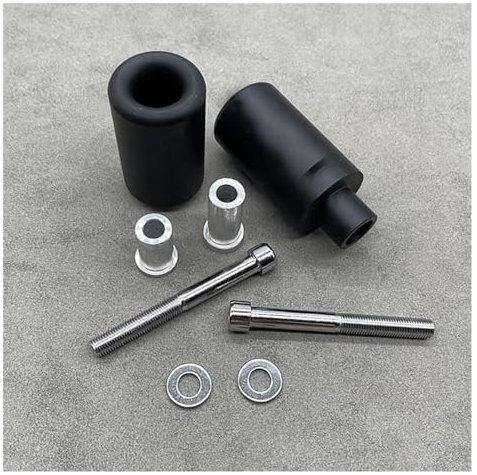 DZSJHGFDD Motorräder Sturzpads Für Suzuki Für GSXR1000 K3 Für GSX-R Für GSXR 1000 2003-2004 Motorrad Rahmen Sliders Crash Fallen Schutz Motor Pad Schutz Block Motorrad Motor Crash Sliders(Schwarz)