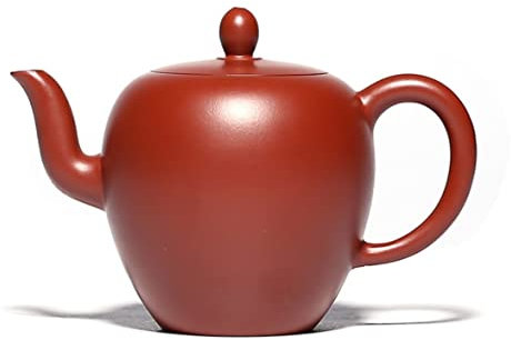 WMYDNXXT Théière en Fonte Théière Japonaise Théière Chinoise 8,2 oz/0,245 L Théière en Argile Violette Faite à la Main Théière Originale Mine Dahongpao Bouilloire à thé en Fonte for la Maison
