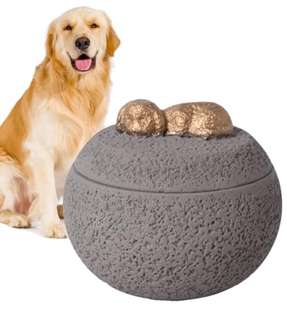 Boîte À Cendres pour Chien | Urne Funéraire pour Chien - Boîte Commémorative pour Chats Décorative