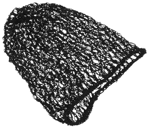 DONFAMDS Elastisches Haarnetz aus Rayon mit Netzdesign und Gummiband zum Schlafen für Viktorianische Kostüme Einheitsgröße für Damen und Frauen