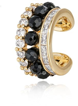 Jenosy Gold Ear Cuff Damen Nicht Piercing Öffnen Wrap Ohrringe 14K Vergoldet Zirconia Ohrmanschette Gold Handmake Schmuck Geschenk für Frauen