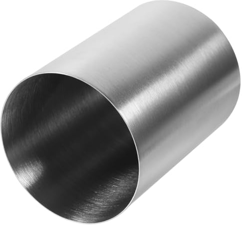 DOITOOL Silberbecher Aus Edelstahl Kaffeebecher Metallbecher Für Wasser Oder Saft Praktisch Für Reisen Und Zuhause Korrosionsbeständig Und Langlebig