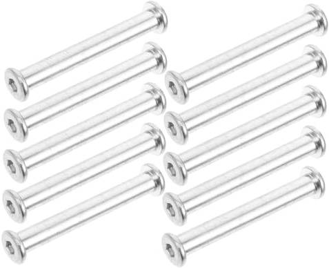 DECOMELODY Lot de 10 Vis Vis de Fixation pour Parasol d'Extérieur Résistantes aux Intempéries pour Poignée de Parasol de Terrasse Accessoires de Réparation Polyvalents Jardin
