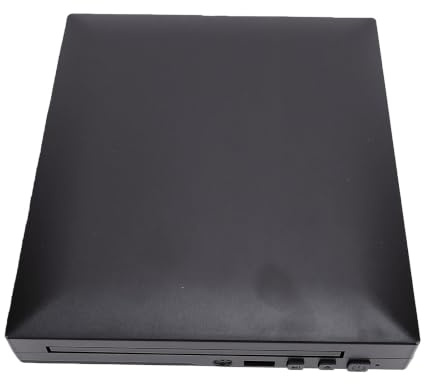 Zhjvihx Lettore DVD per TV con HD MI, Lettore CD USB 1080P, Riproduce Tutte le Regioni, Riproduzione DVD Multifunzionale per Home Theater, TV Multifunzionale di Piccole Dimensioni, 7,3 X