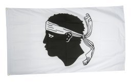 Flaggenfritze XXL Flagge Fahne Frankreich Korsika 150 x 250 cm