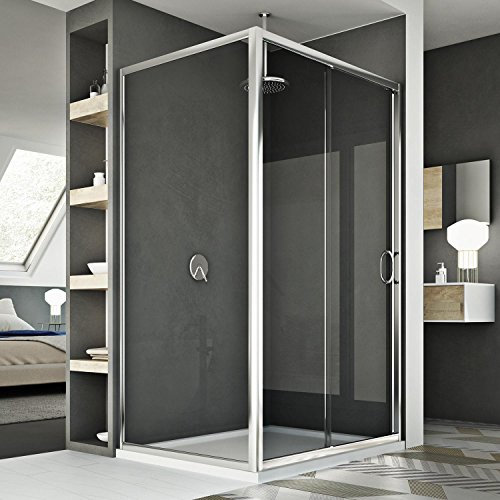 Box Doccia 80x100 CM H185 trasparente mod. Replay Duo 1 Anta
