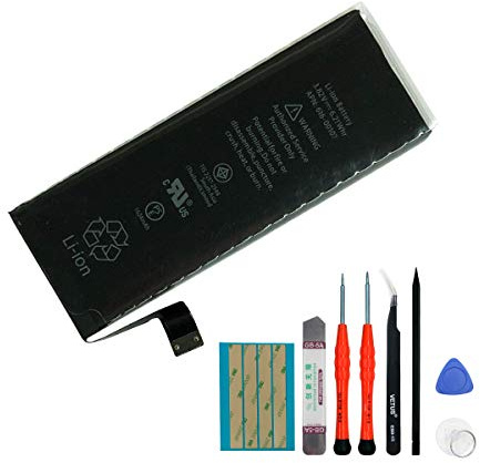 Nouvelle Batterie de Rechange 616-00107 1624mAh 3.82V Compatible avec Apple iPhone SE avec Outils