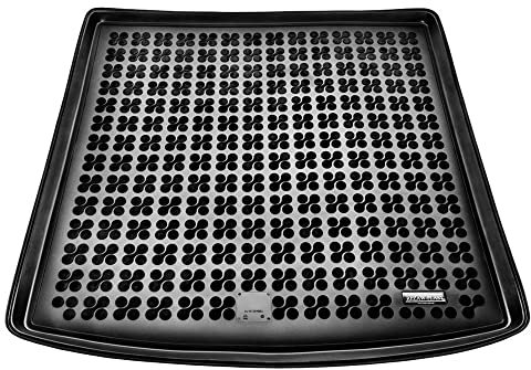 REZAW - PLAST Antirutschmatte Auto Kofferraummatte passt für Volkswagen Golf VII 2012-2019 Kompletter Schutz für Ihr Auto bei Allen Wetterbedingungen mit perfekt passenden Anti rutsch Matte