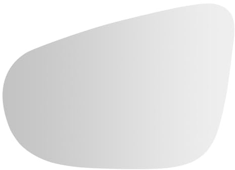 SENZEAL Wing Mirror Glass Heated Left Passenger Side for VW Golf MK6 2010 2011 2012 2013 2014 5KD-857-521 (Left)