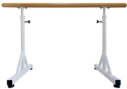 Haushaltstanzstange, professionelle verstellbare Übungsstange, Ballettstange, Beinpresse, Stockausrüstung für Kinder und Erwachsene (Farbe: Weiß, Größe: 1 m)