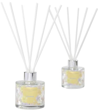 Hassett Green London - Harmony Lily, Violet & Jasmine - Reed Diffuser Duo Set - 2 x 125ml - Reduced Packaging