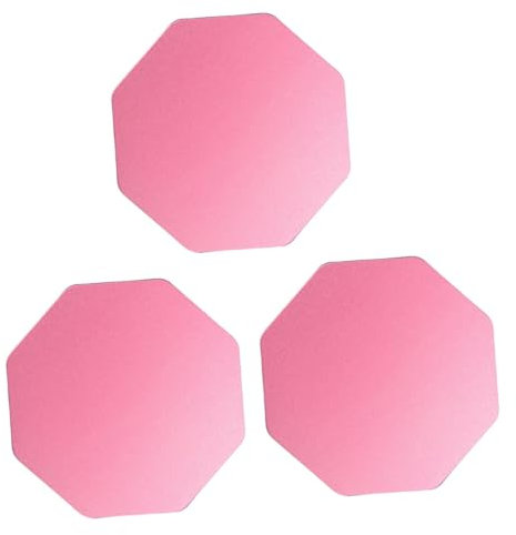 Tofficu 3St Wachssiegel-Trägerplatte Bausatz Wachsapplikator Perlen Pads Schmelzer Wachs-Seekissen Wachssiegelkissen Siegelwachs-Pad-Abdeckung Wachsplatte versiegeln EVA-Schaumpolster Rosa