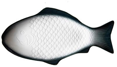 Alipis Plato De Pescado De Oscuro Para Guardar Aperitivos Vajilla De Plato Forma De Pez