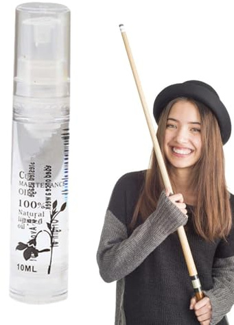 Billardqueue-Öl – Smooth Stick Schmieröl, Premium Rod Maintenance Oil | 10 ml Antihaft-Queue für Billardclub, Poolraum, Queue-Pflege, regelmäßige Schmierung, Stick Con