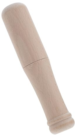 Veemoon Woodworking Hammer with Handle Beechwood Carving Mallet Small Wooden Mallet for Woodcraft Leatherworking with Comfortable Wood Handle for Precision Crafting and DIY Projects