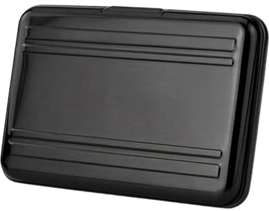 NiceNaiils 1 Pcs Estuche para Tarjetas SD, Caja de Almacenamiento Impermeable y Antigolpes, 16 Ranuras para 8 Micro SD/TF y 8 SD SDXC SDHC, Funda Protectora Compacta con Cordón Antipérdida